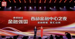 “央视财经金融强国——西部金融中心之夜”成